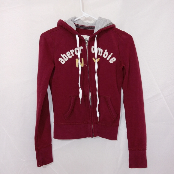 Abercrombie & Fitch Other - Abercrombie Kids zip up jacket size L Rugged look Fleece lining